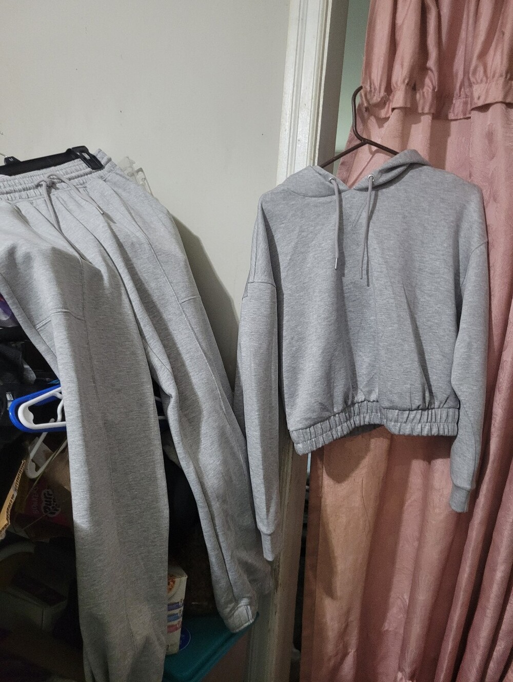 Gray Men's Hoodie Sweatshirt - Casual Pullover